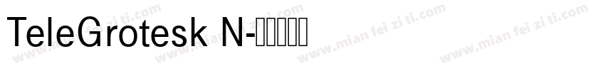 TeleGrotesk N字体转换